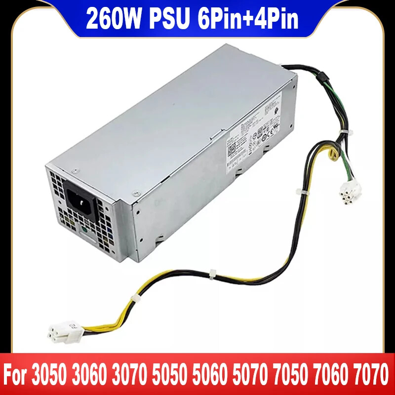 260W For DELL 3050 3060 3070 5050 5060 5070 7050 7060 7070 32673268 Power Supply