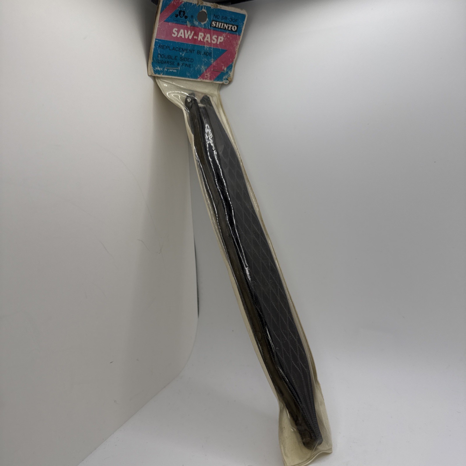 NOS Shinto Saw Rasp Replacement Blade Double Sided Coarse Fine Japan