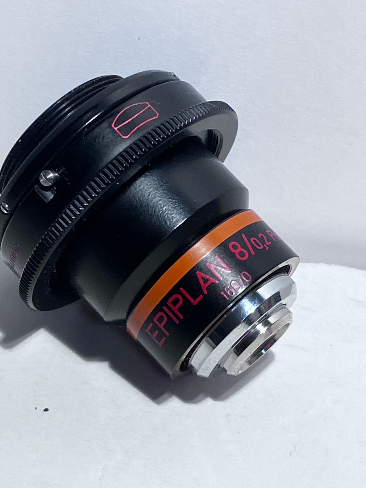 Zeiss INKO Epiplan 8X Reflected Light Microscope Objective 462002-9901