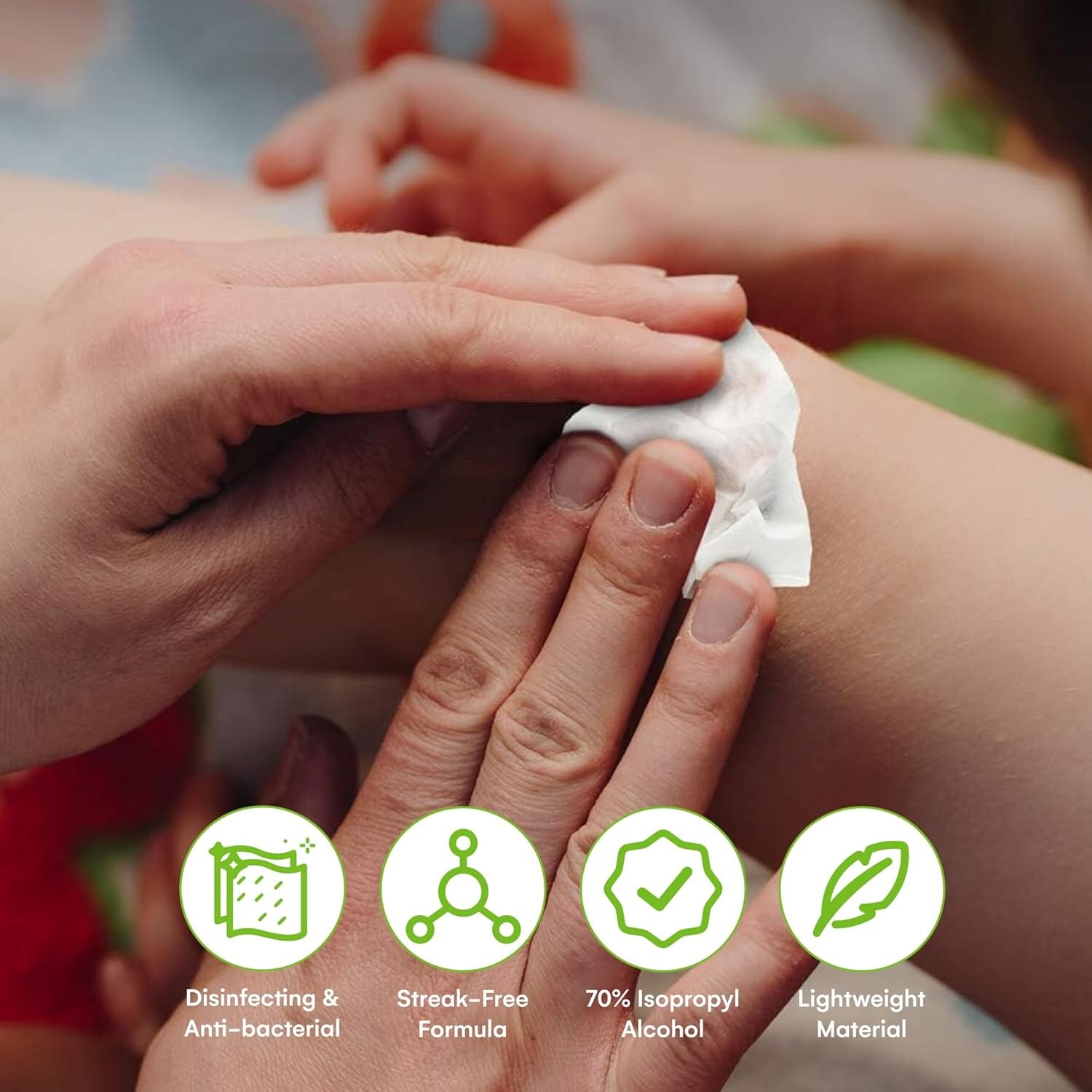 Care Touch 400 Count Sterile Alcohol Prep Pads - Essential First Aid Wipes