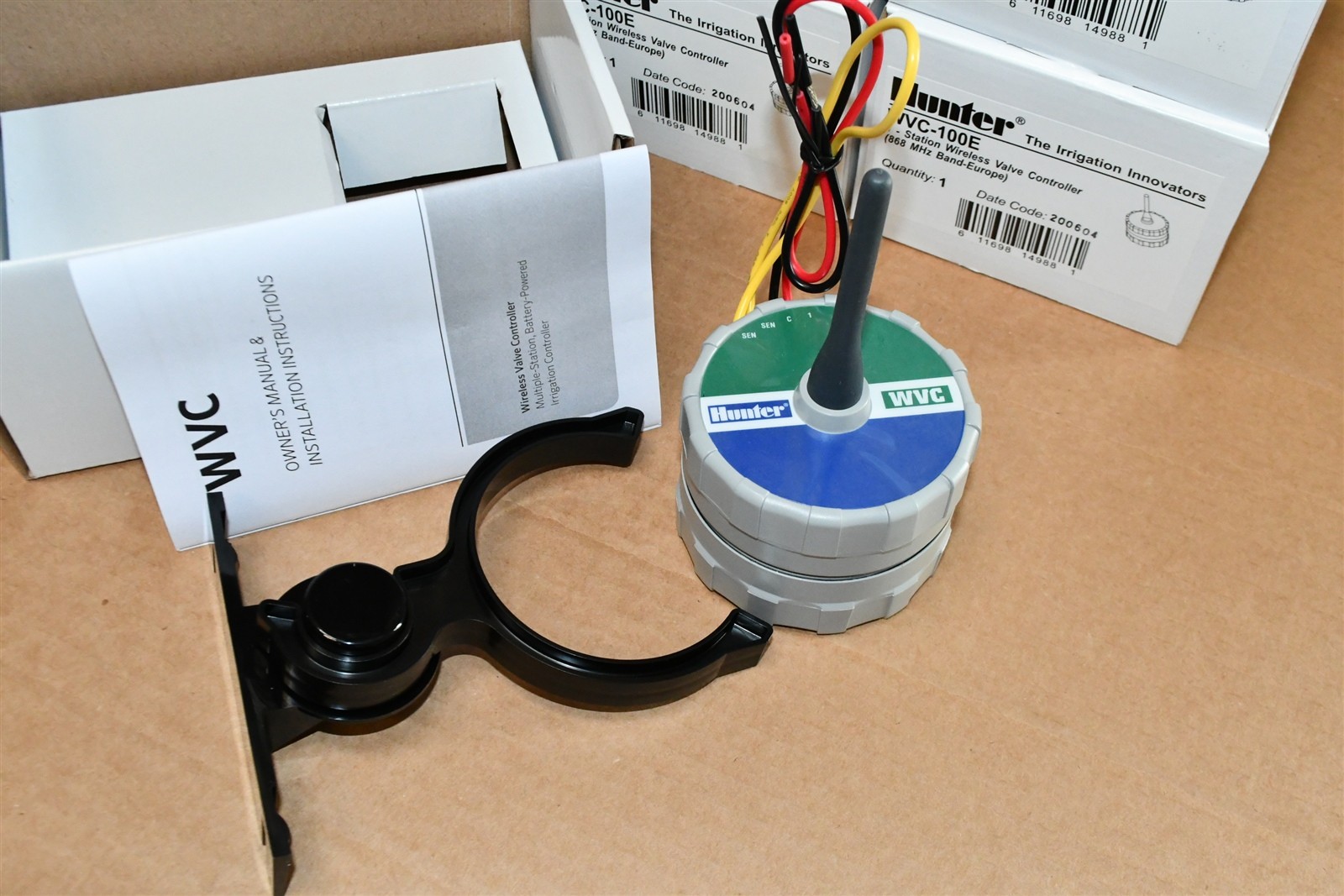 Hunter WVC 1 Station Wireless Battery Operated Controller 868 MHz Europe ONLY