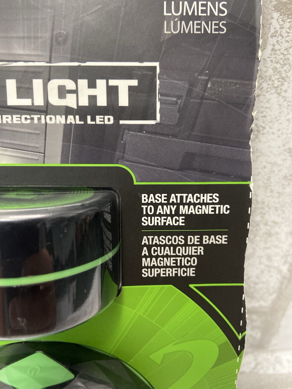 1 Pk LED Magnetic Pod Flashlights | Utility Compact Multi-Directional 250 Lumen