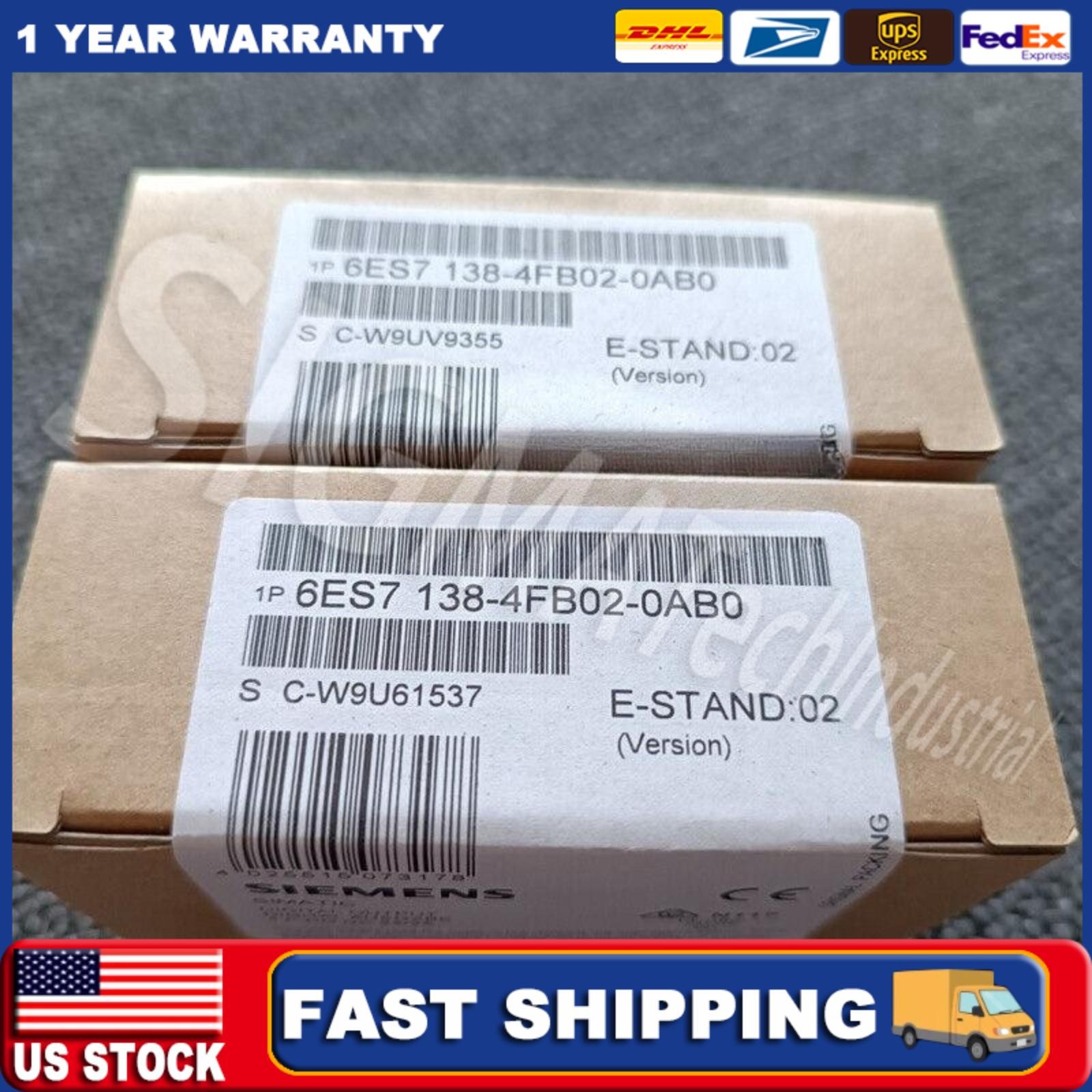 New Siemens 6ES7 138-4FB02-0AB0 6ES7138-4FB02-0AB0 US FREE TAX