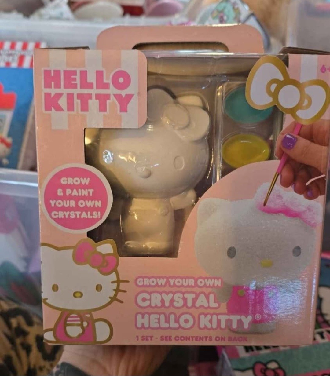 Hello Kitty: Grow Your Own Crystal (New Grow, Paint & Decorate) Activity Kit