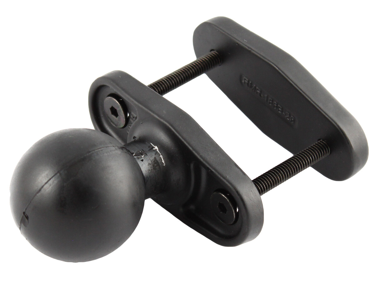 RAM Mount Post Clamp Base w/ 2.25" Ball - Fits Square Posts up to 2.5" x 2.125"