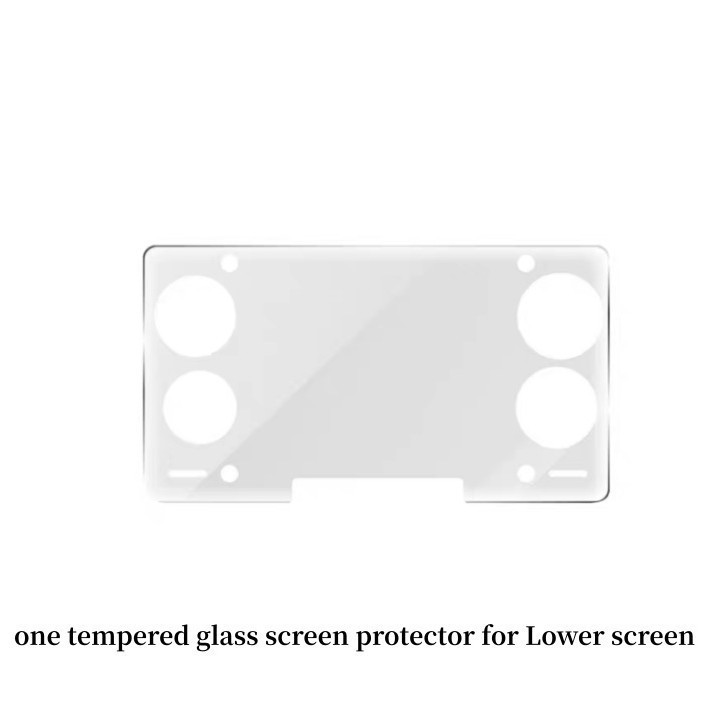 For AYN-THOR Game Console Tempered for Glass Protector: Dual-Screen HD Defense!