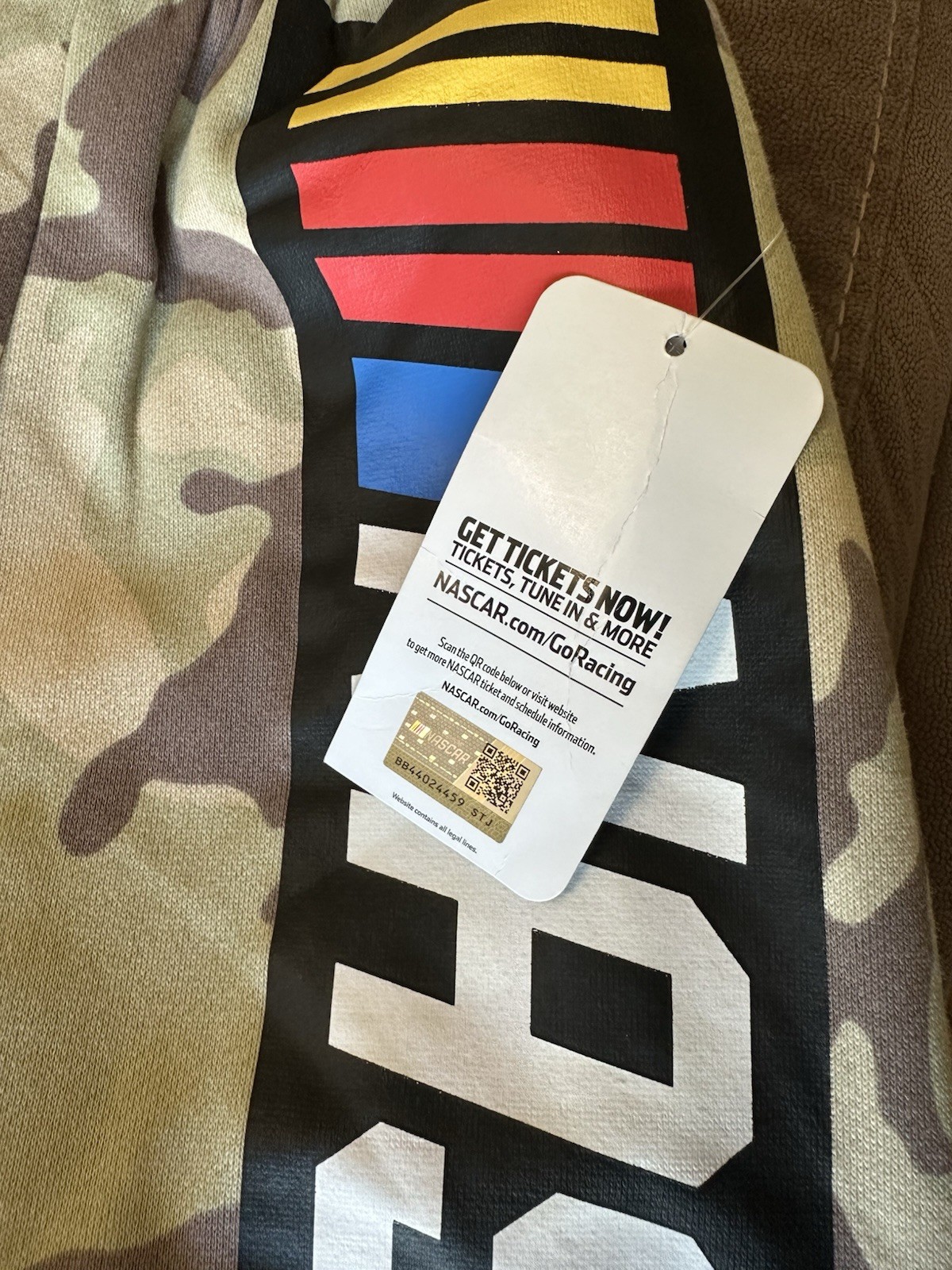 NASCAR Men’s Camo Jogger Sweatpants LARGE