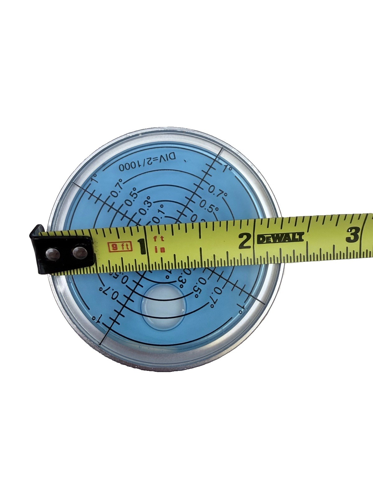 Universal High Precision Small Level Bubble (DMHB-2-10) With Magnet