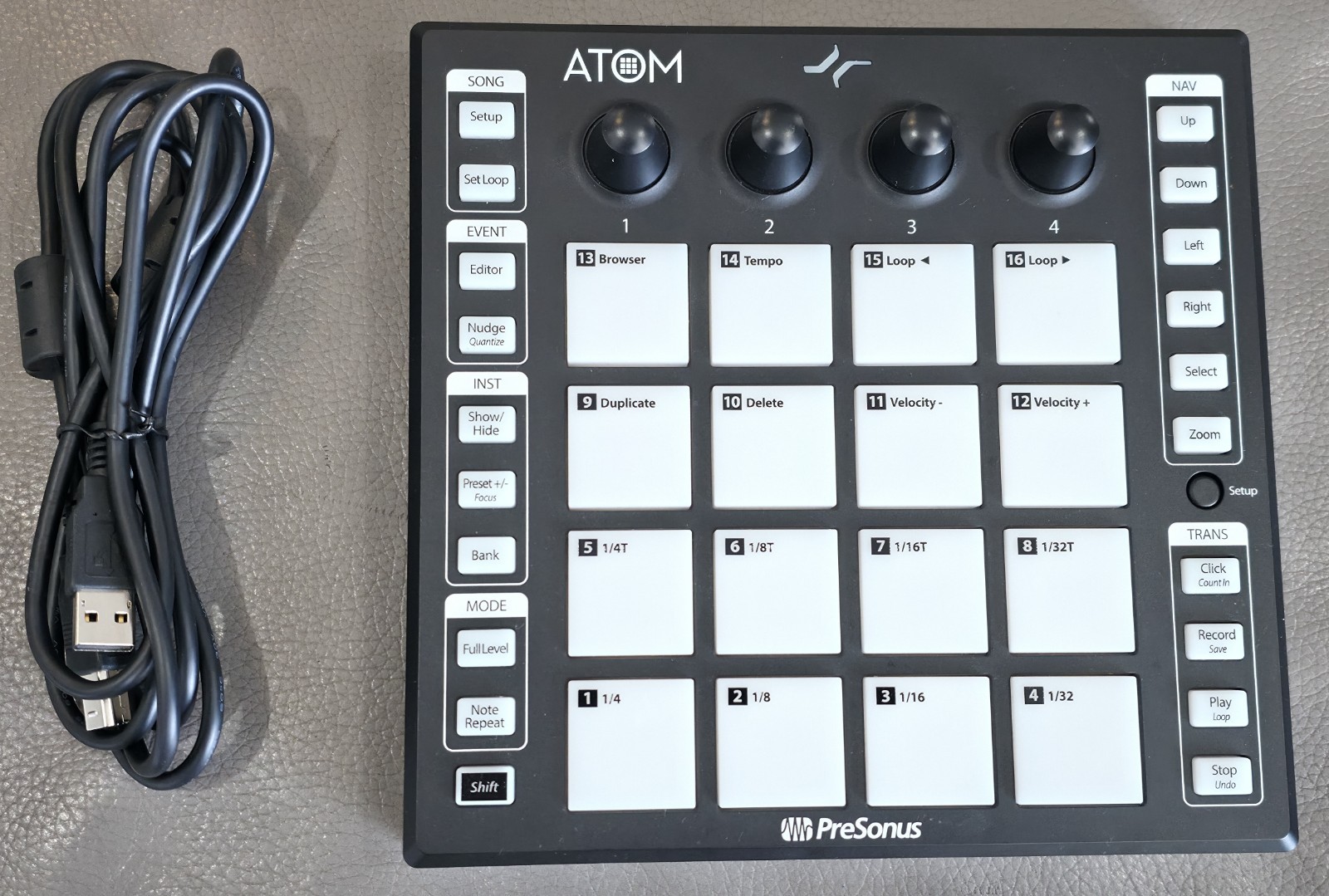 PreSonus ATOM USB 2.0 Pad Controller
