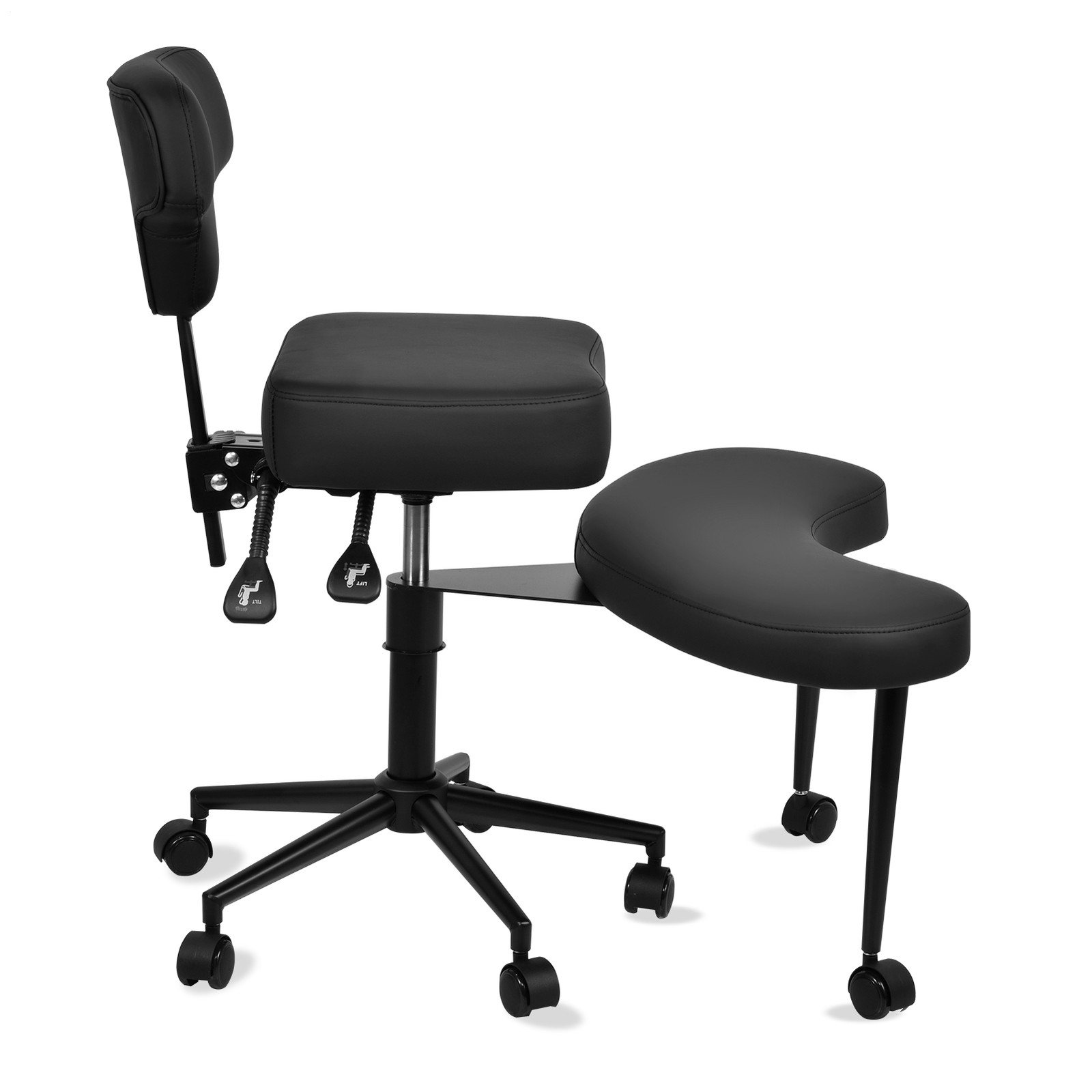 Meditation Chair, ADHD Chair, Cross Legged Office Chair with Wheels New