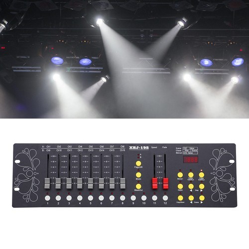 192 Channels DJ Operator Console Controller For Stage Lighting Party DJ DMX 512