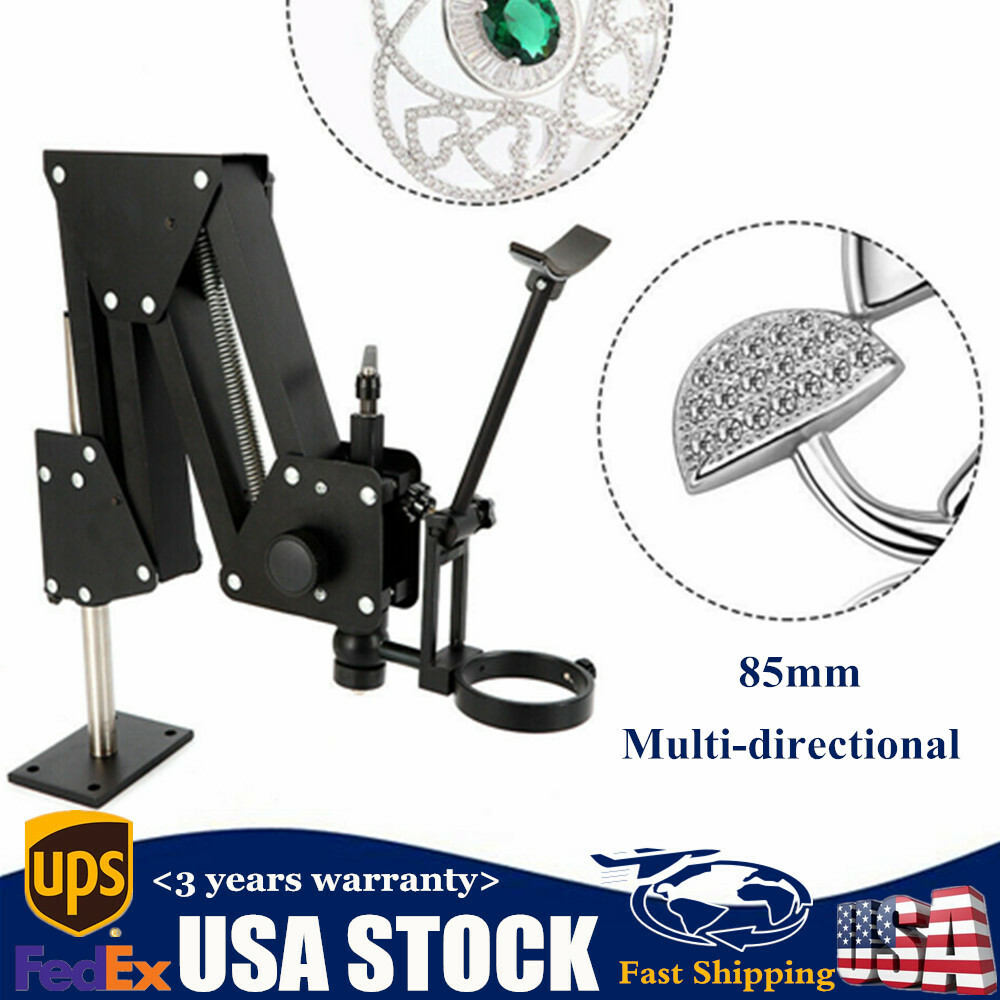 Microscope stand Multi-directional jewelry inlaid stand for micro-setting φ85mm