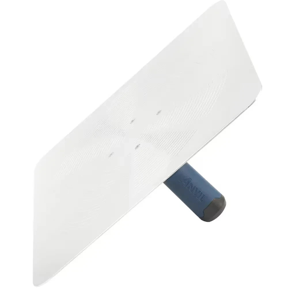 13 in x 13 in Aluminum Hawk with Soft Grip Handle for Drywall Masonry 57473