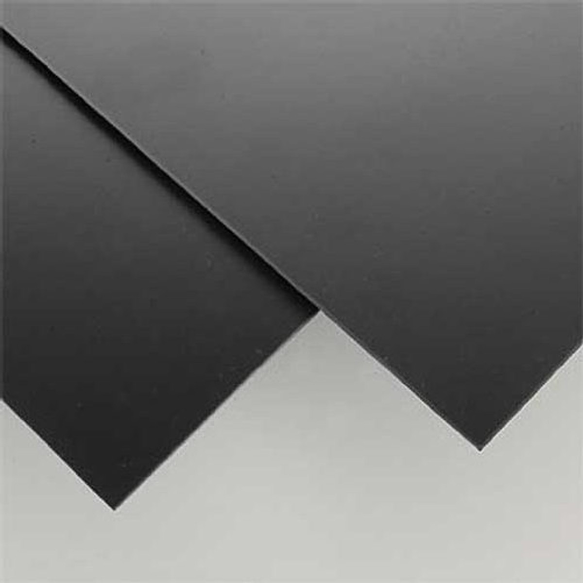 Evergreen Scale Models Black Styrene Sheets .08x8x21 2 EVG9117 Plastic Building