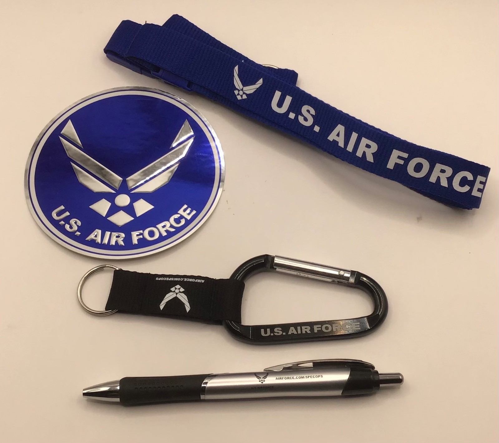 4 count United States Air Force logo promo lot