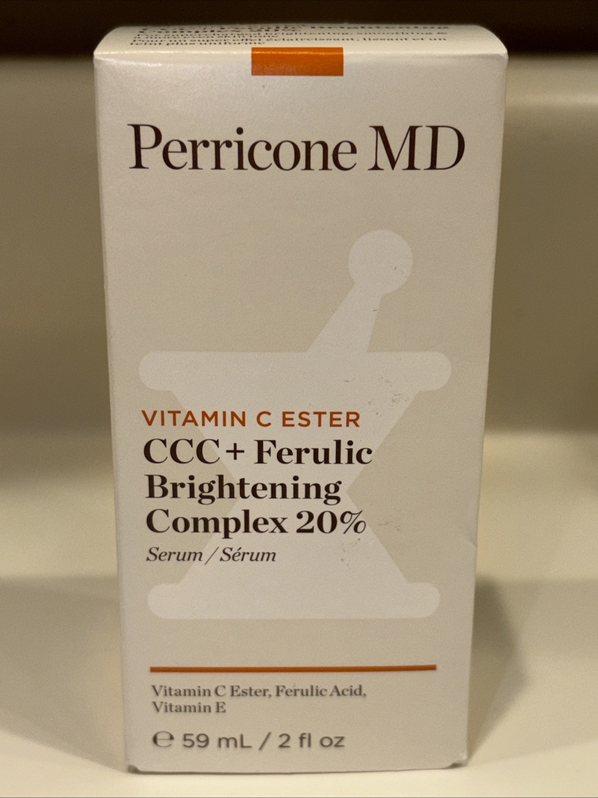 Perricone MD Vitamin C Ester CCC+ Ferulic 20% Brightening 2oz NIB FAST SHIP