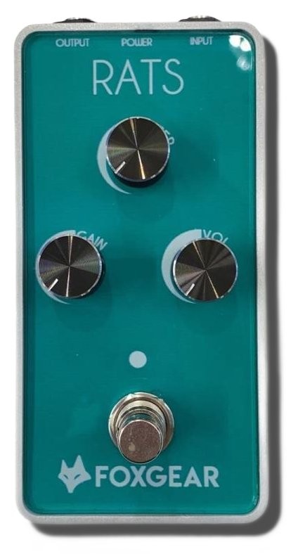 FOXGEAR RATS Distortion Pedal 2091 Tested & Works