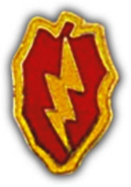 25th Infantry Division Small Hat Pin