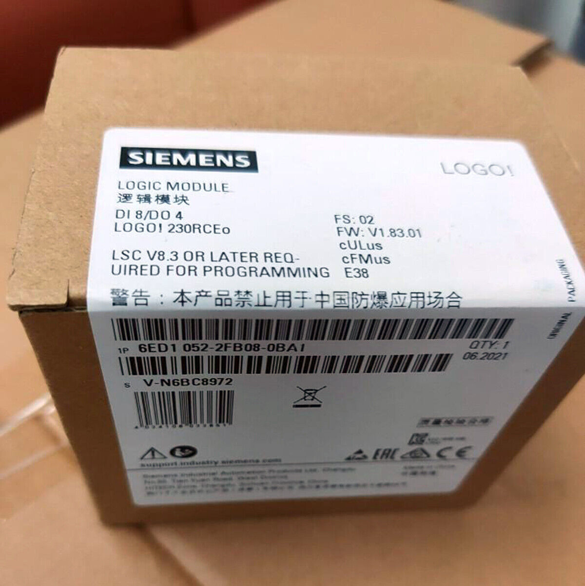 For Siemens 6ED1052-2FB08-0BA1 6ED1 052-2FB08-0BA1 Module