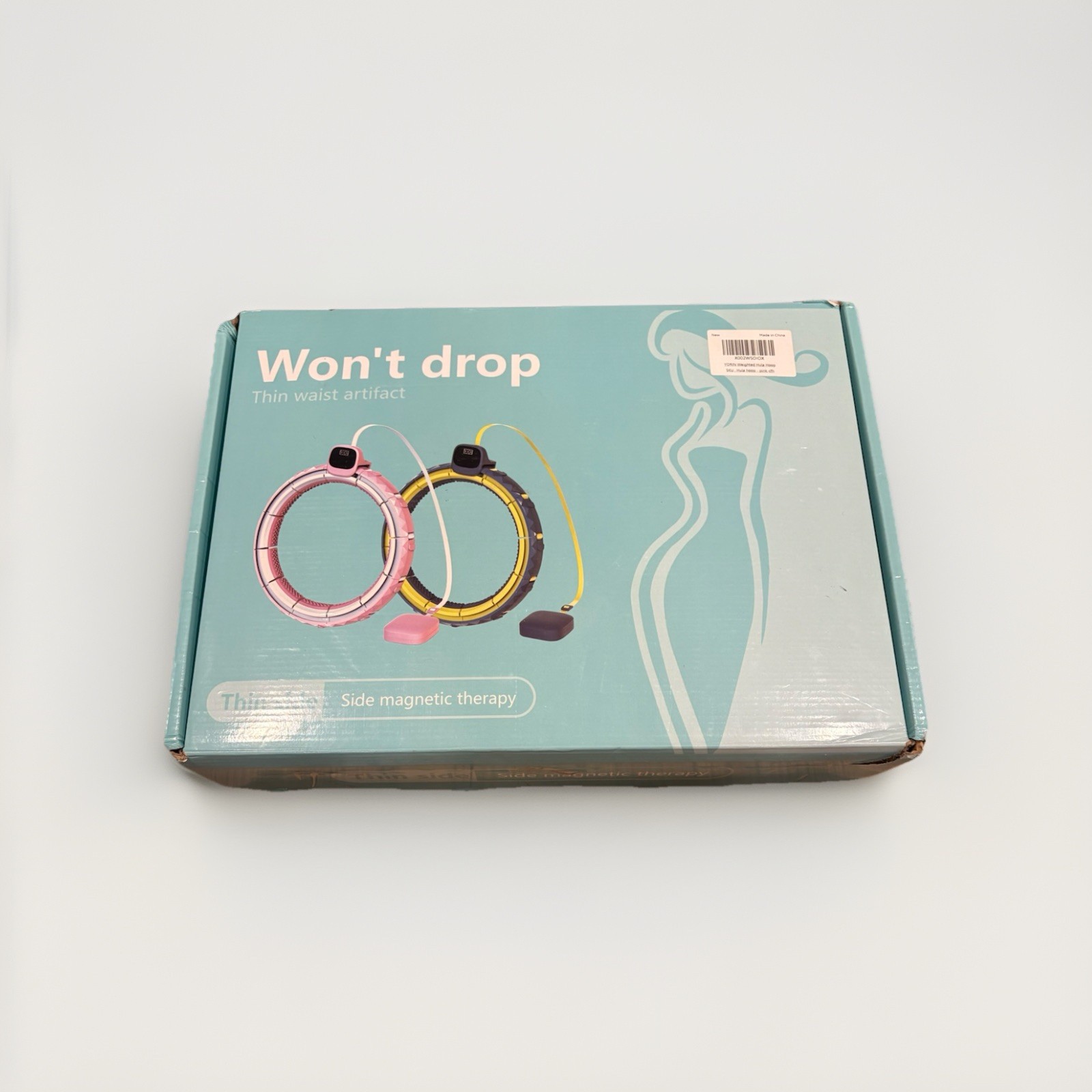Weighted Hula Infinity Fitness Hoop for Adult Weight Loss, 2 in 1 Smart Fitness