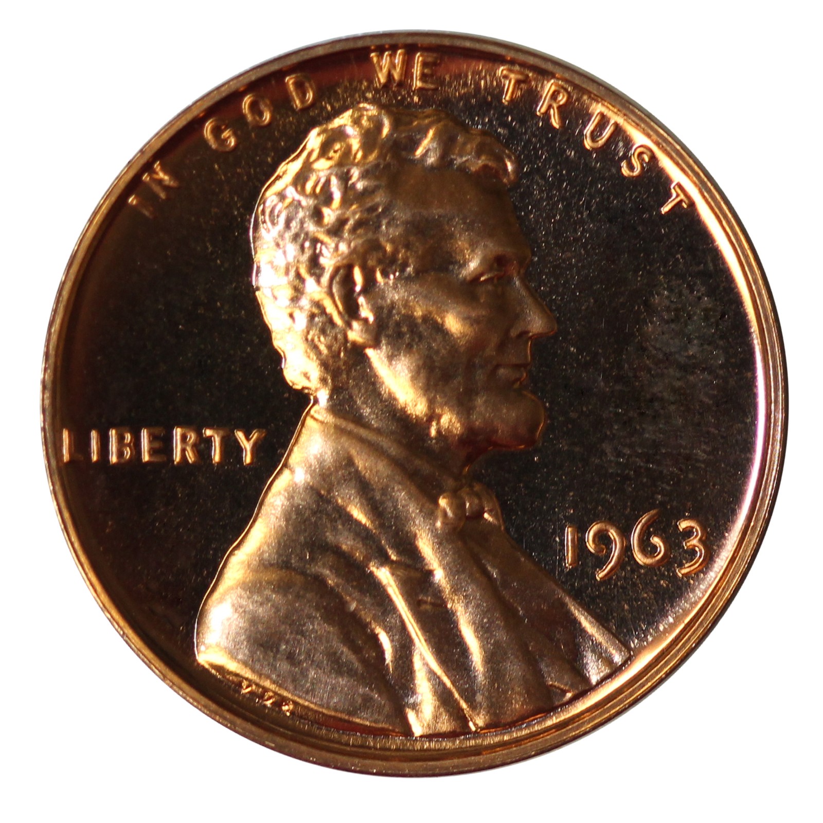 1963 Lincoln Memorial Cent Gem Proof Single Coin