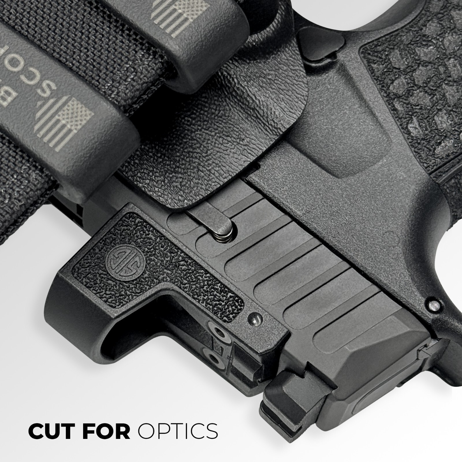 AIWB Dual Clip X Holster fits CZ Shadow 2 Compact w/ Streamlight TLR-7X