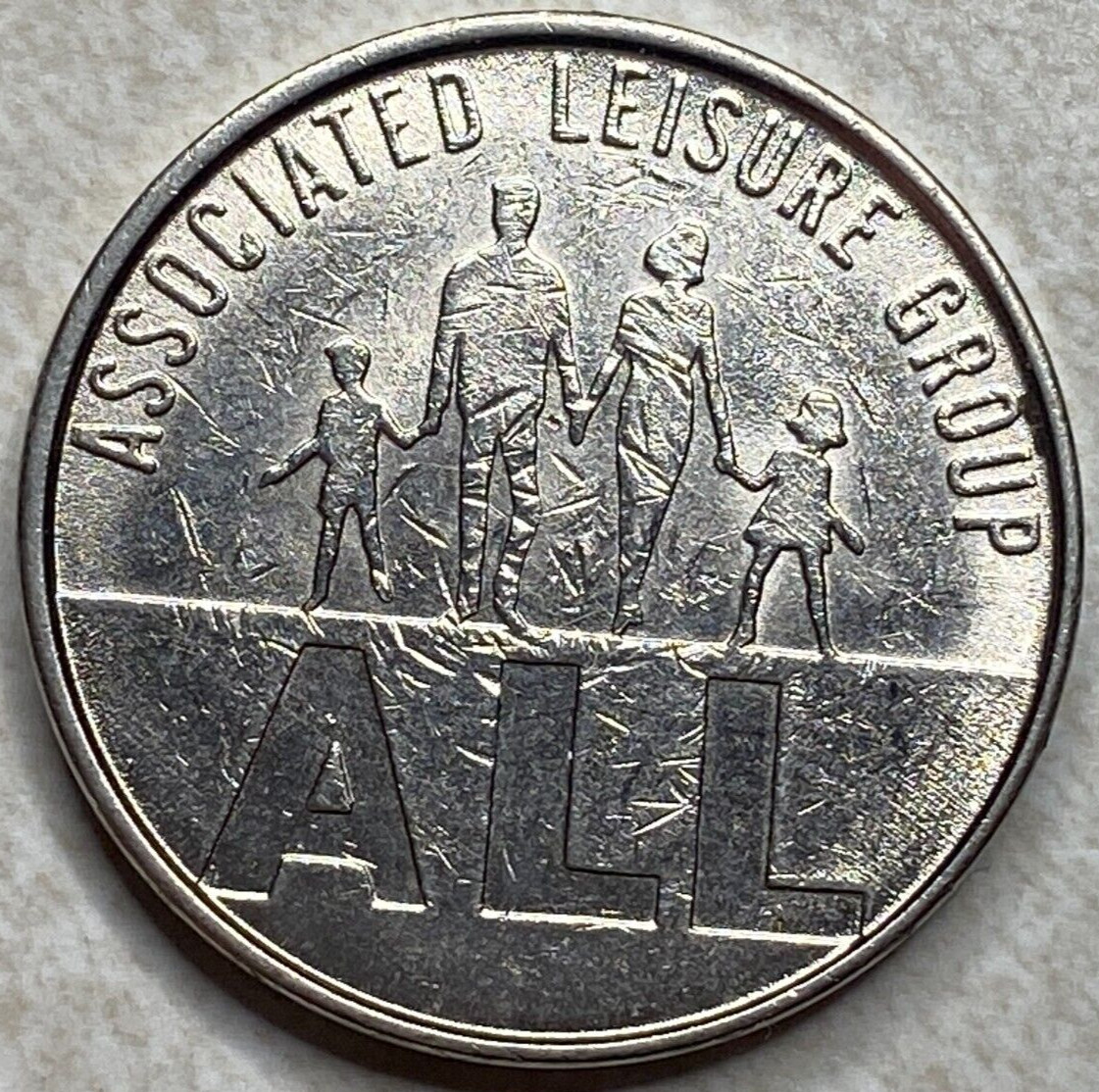 All Associated Leisure Group 10 Pence UK Game Slot Play Arcade Token T7312