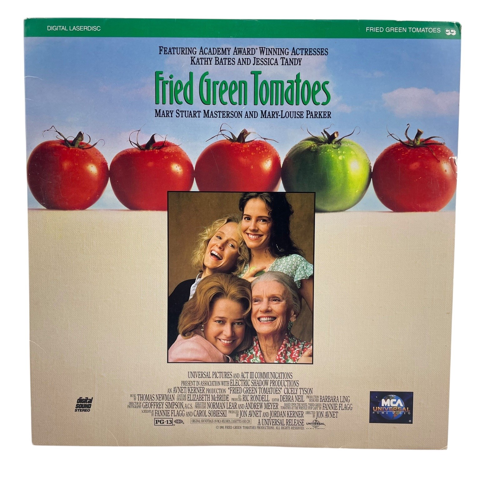 Fried Green Tomatoes LaserDisc 1991 Drama PG-13 MCA Universal