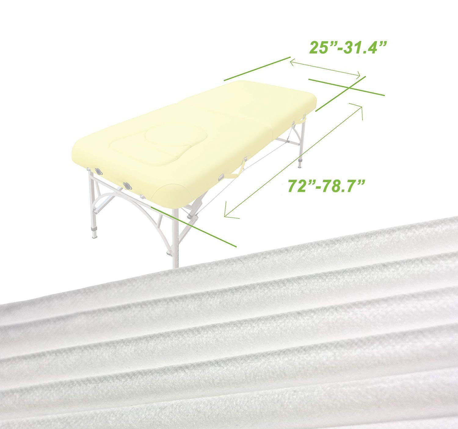 Disposable Massage Table Sheet Case - Pack of 100