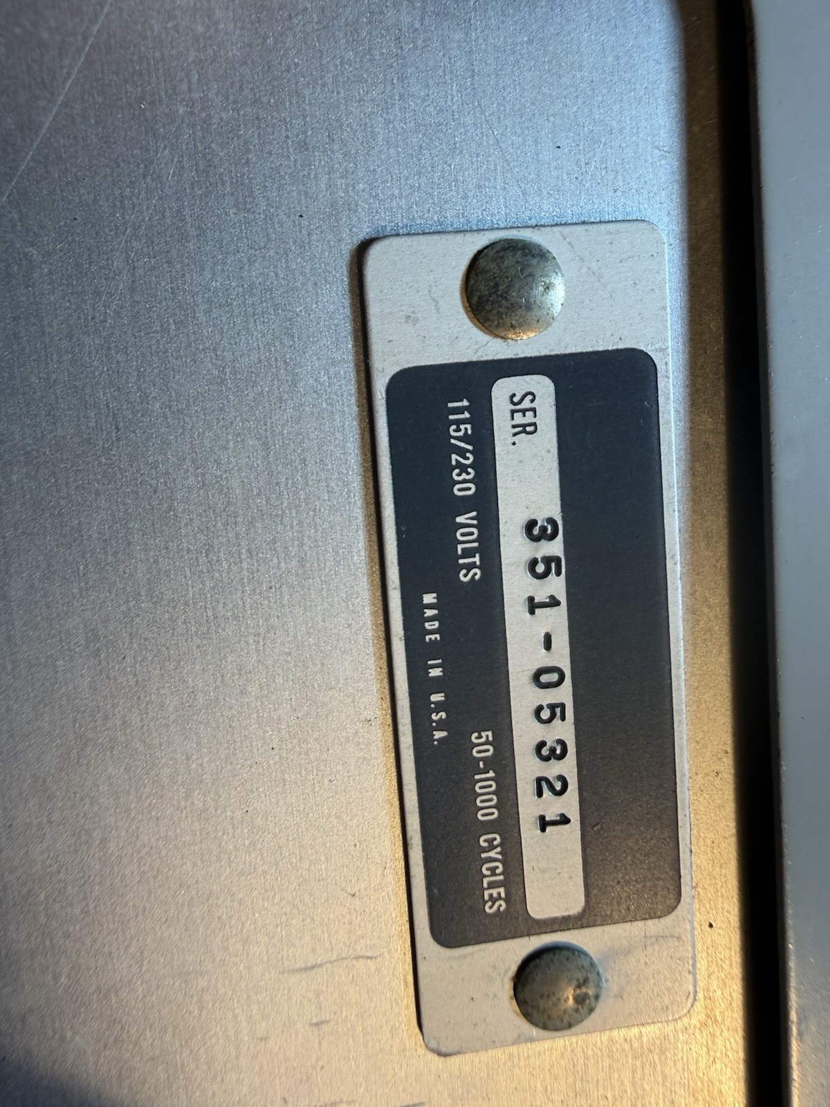 HP 201CR AUDIO OSCILLATOR
