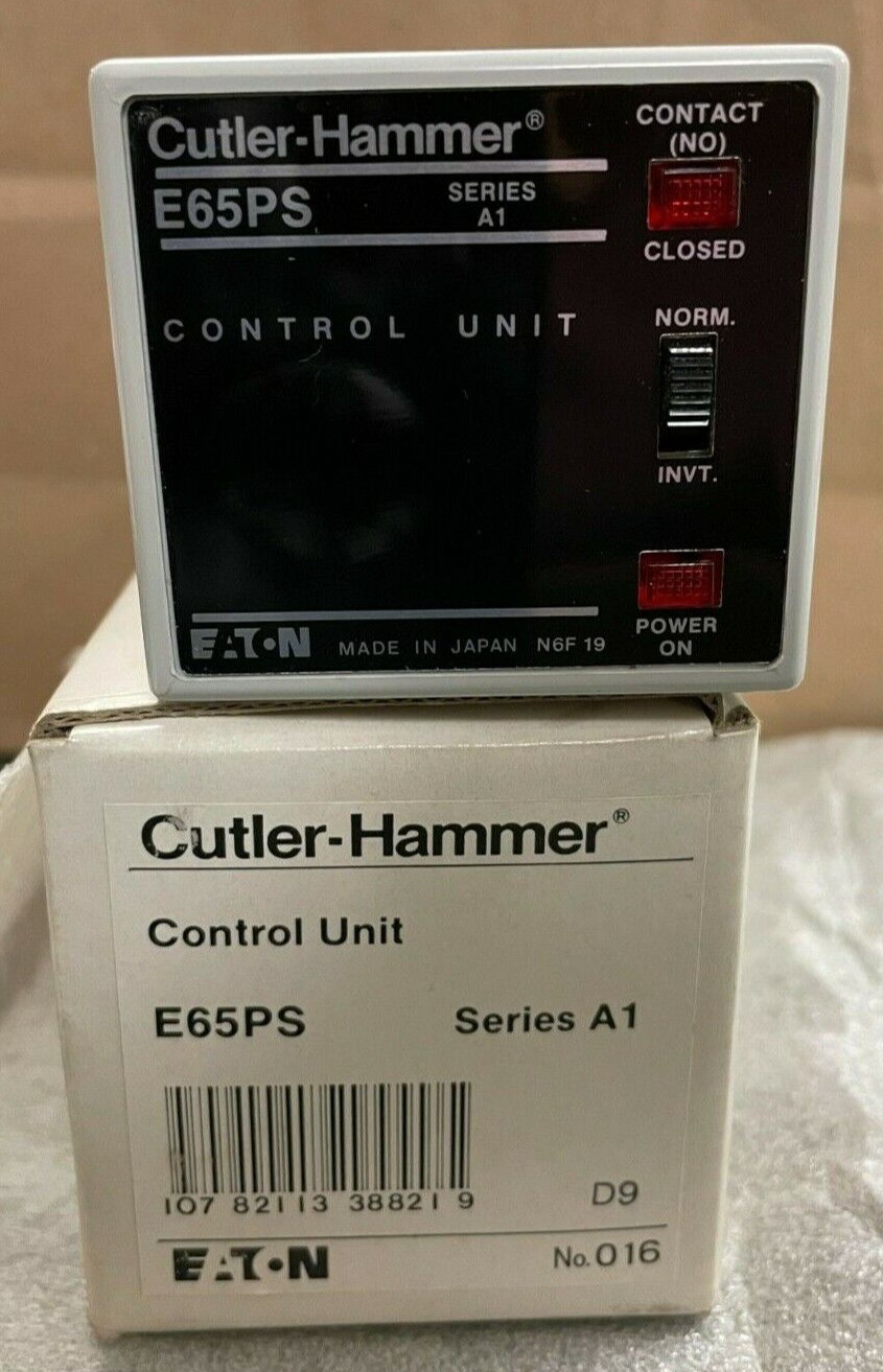 Cutler-Hammer E65PS Series A1 Control Unit Power Supply Relay