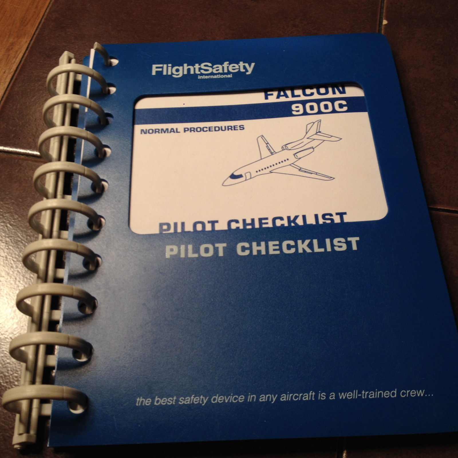 Falcon 900C Normal Procedures Pilot Checklist