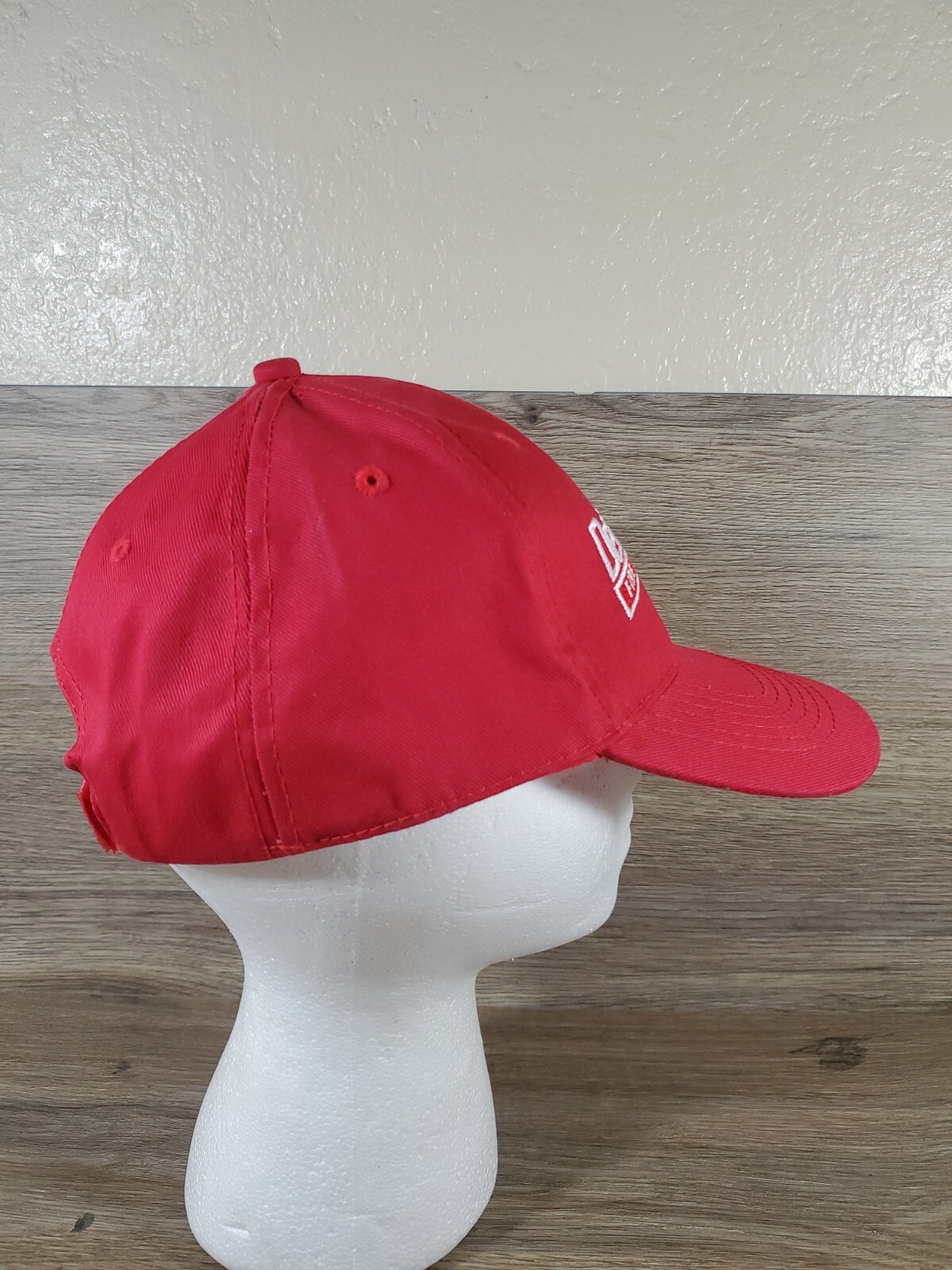 Deep South Fire Trucks Inc, Baseball Cap. Red in Color