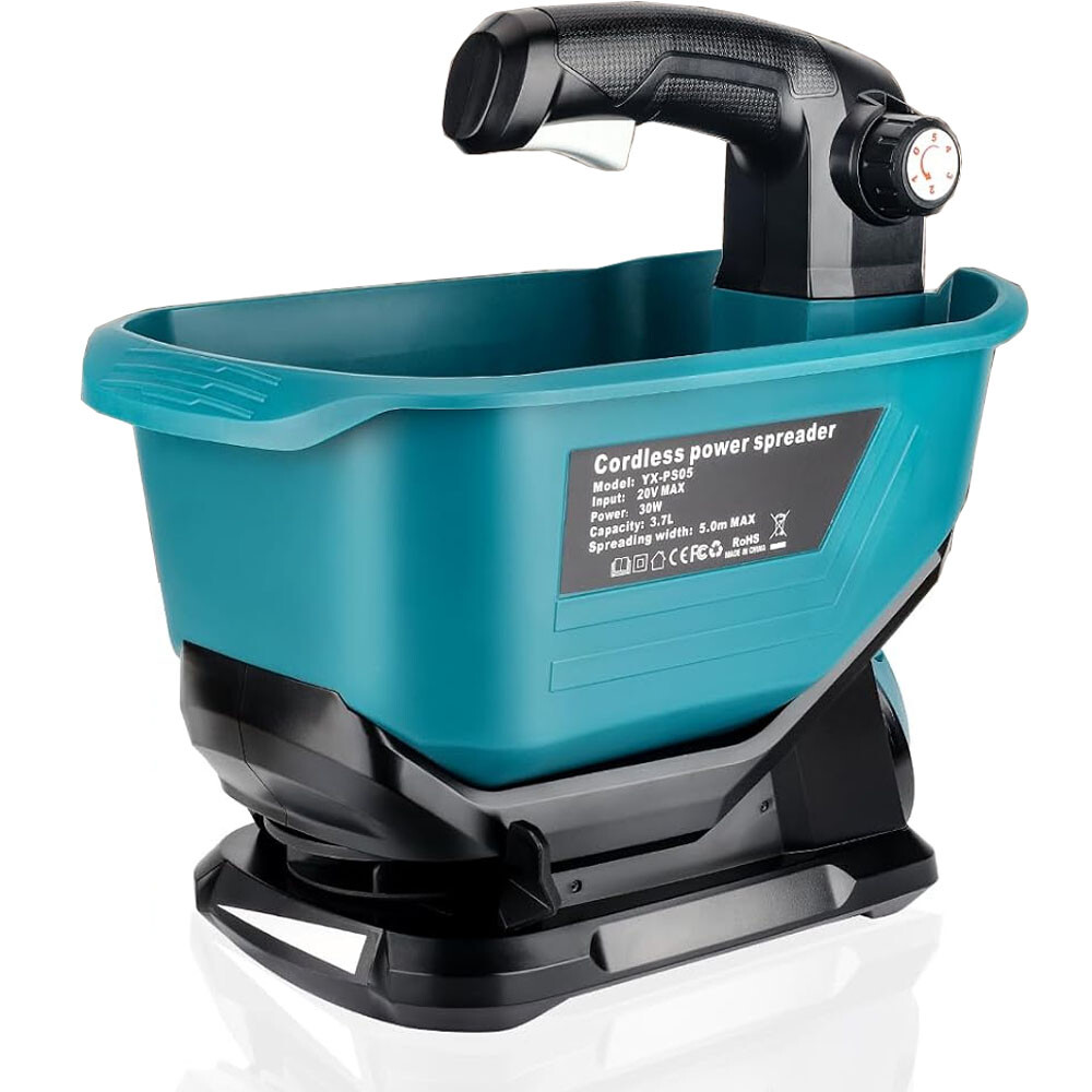 30W Seed Spreader for Makita 18V Li-ion Battery Cordless Spreader for Grass Seed