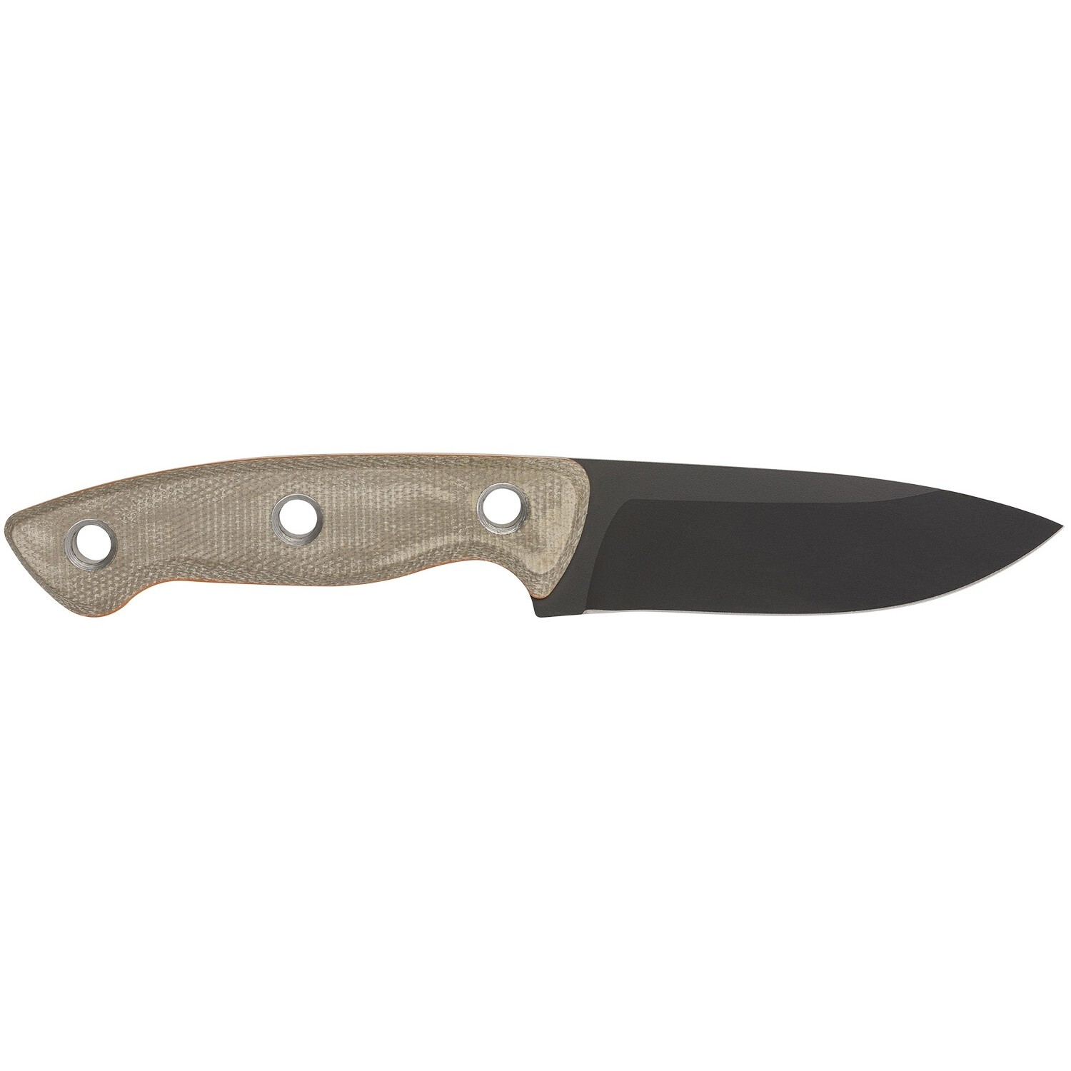 Browning Desolation SM 3.75" Fixed Drop Point, Plain, SS, Tan Micarta #3220508B