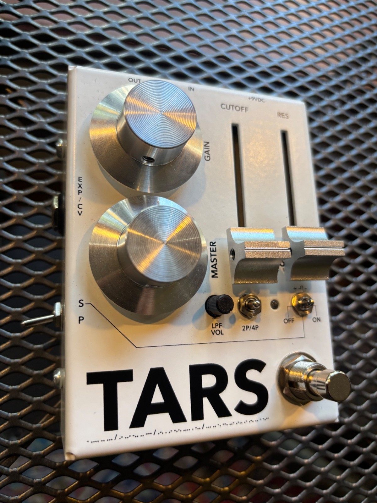 COLLISION DEVICES TARS FUZZ PEDAL WITH ANALOG FILTER