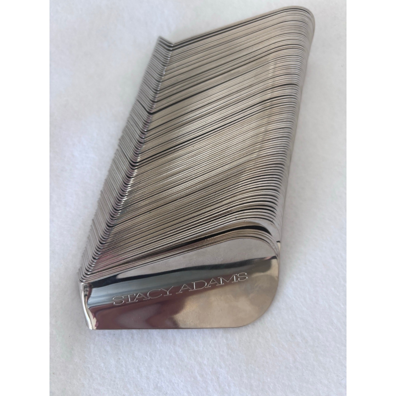 Lot of 104 - Stacy Adams Shoe Horn Stainless Steel Travel Size 3.5" Silver-Tone