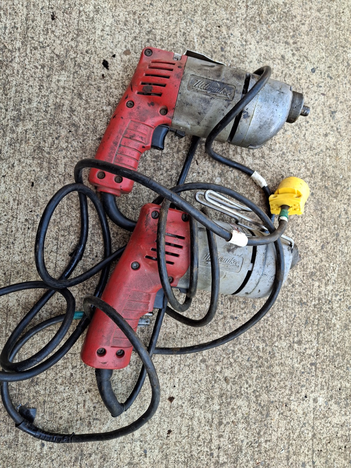 milwaukee drill motor lot