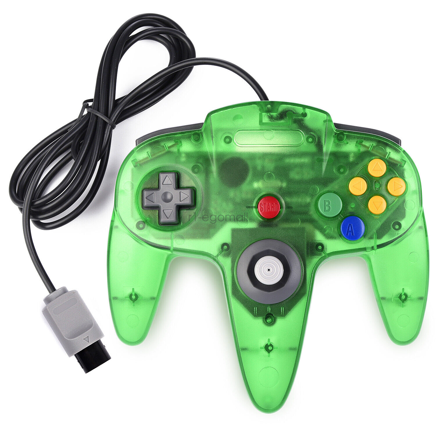 New USB/N64 Controller Gamepad Wired Game Joypad for Nintendo 64 Console/PC Mac
