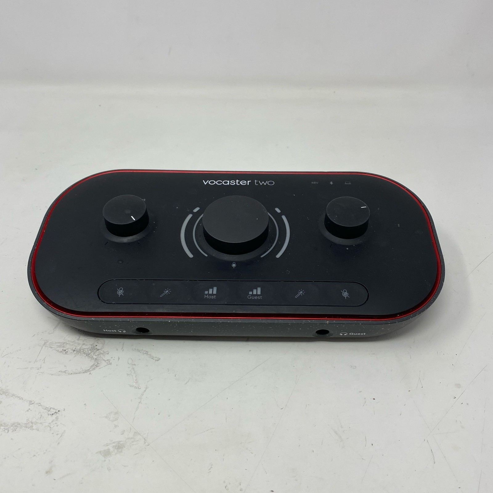 Focusrite Vocaster Two USB-C Podcast Interface Black/Red