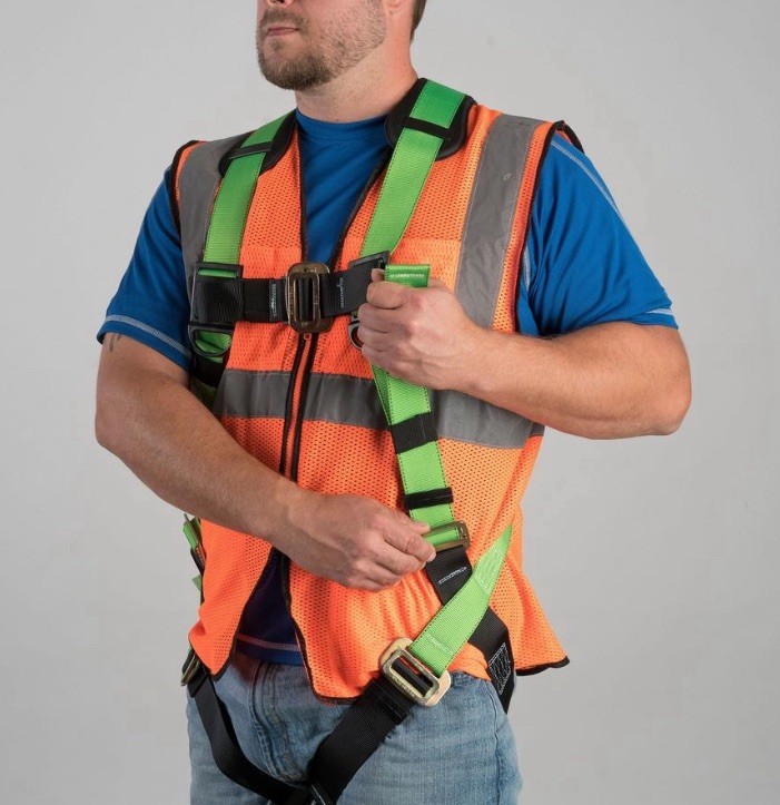 Werner (Universal Sized) Harness Tree/Climbing/Roofing Safety Harness System
