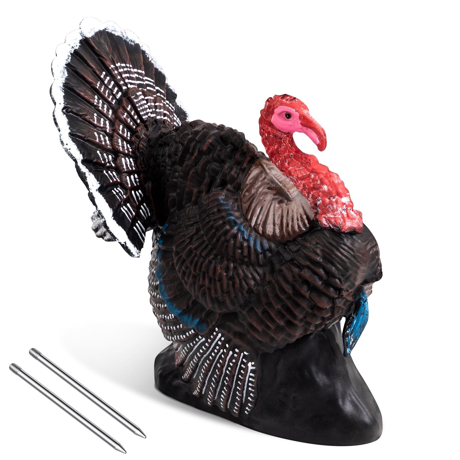 3D Turkey Archery Target 22" Realistic Strutting Turkey Archery Target Self H...