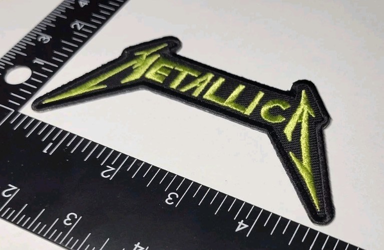 Metallica patch Metallic Band Patch Hook Loop Tactical Patch High Quality Patch