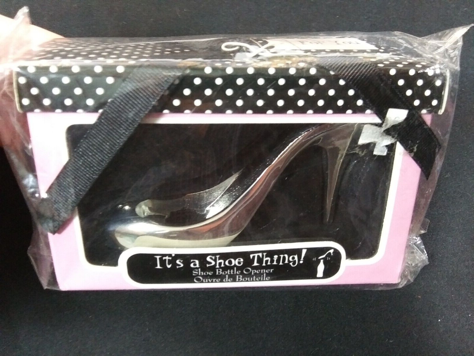 Shoe Bottle Opener Kate Aspen 2009 Metal New In Box