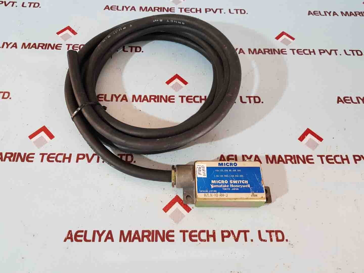 Yamatake-honeywell Bzln-10-rh-j Micro Switch 480 Vac 15a