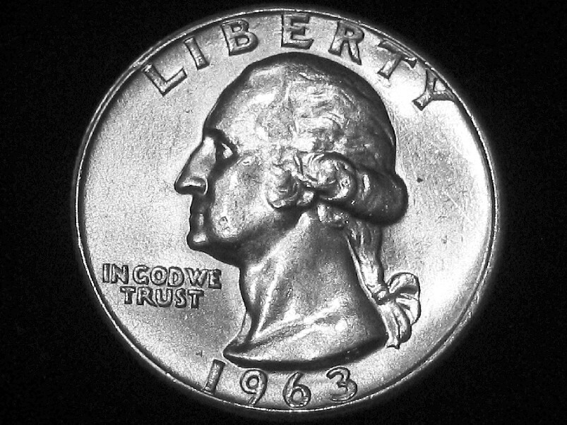1963 Washington Quarter --- Choice Uncirculated