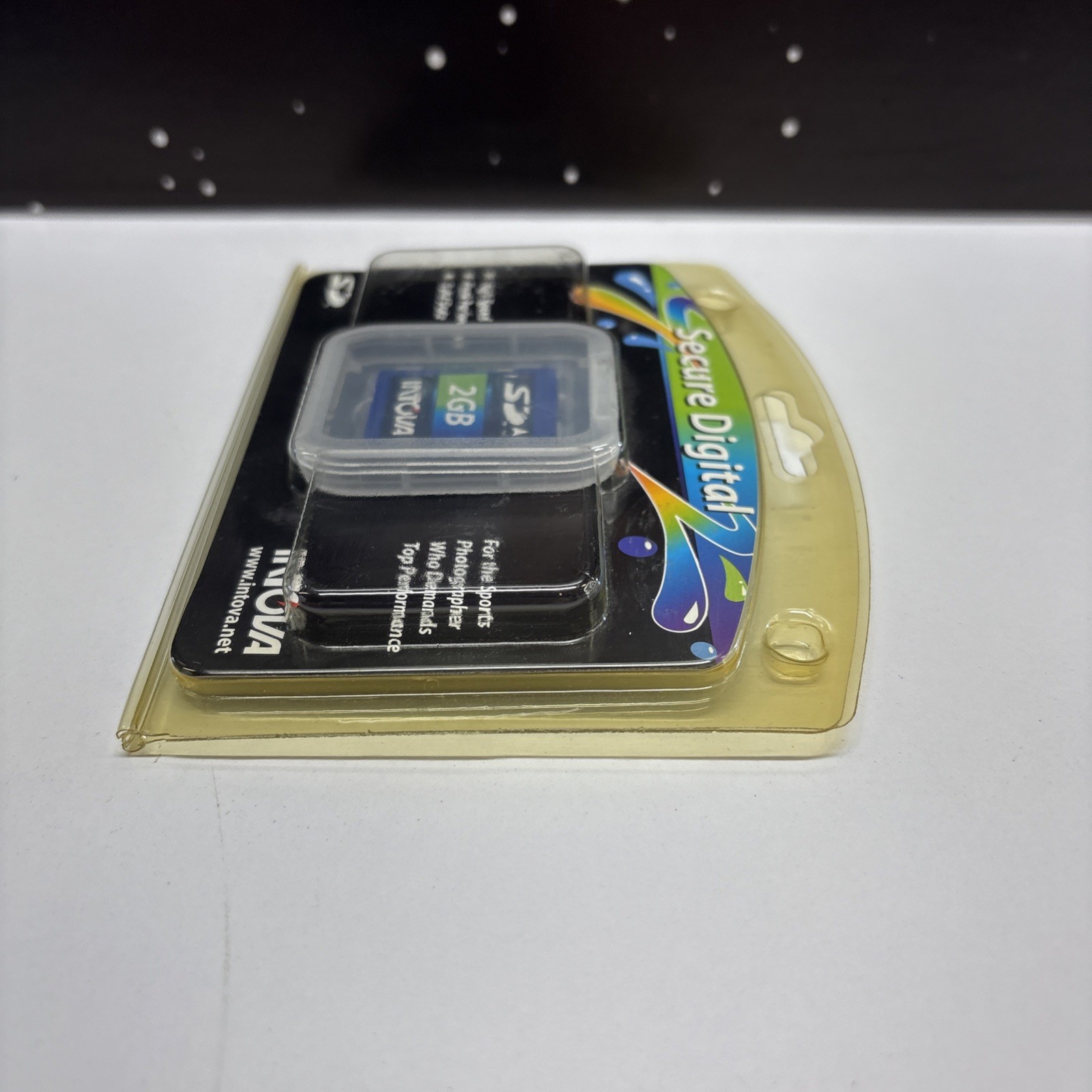 2GB SD Secure Digital memory card by Intova - New In Package