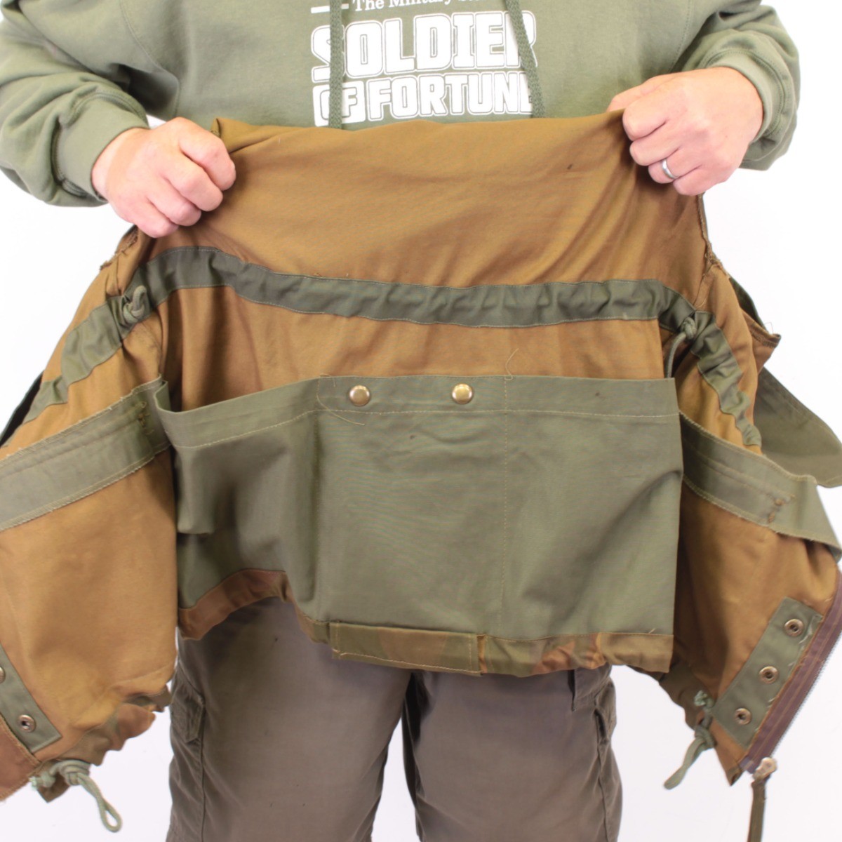 Replica Denison 1972 Parachutists Over Smock Gilet Vest by Kay Canvas JKT503