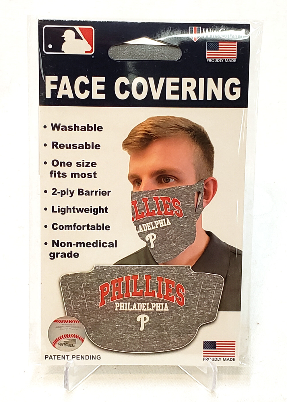 Philadelphia Phillies Face Mask Covering