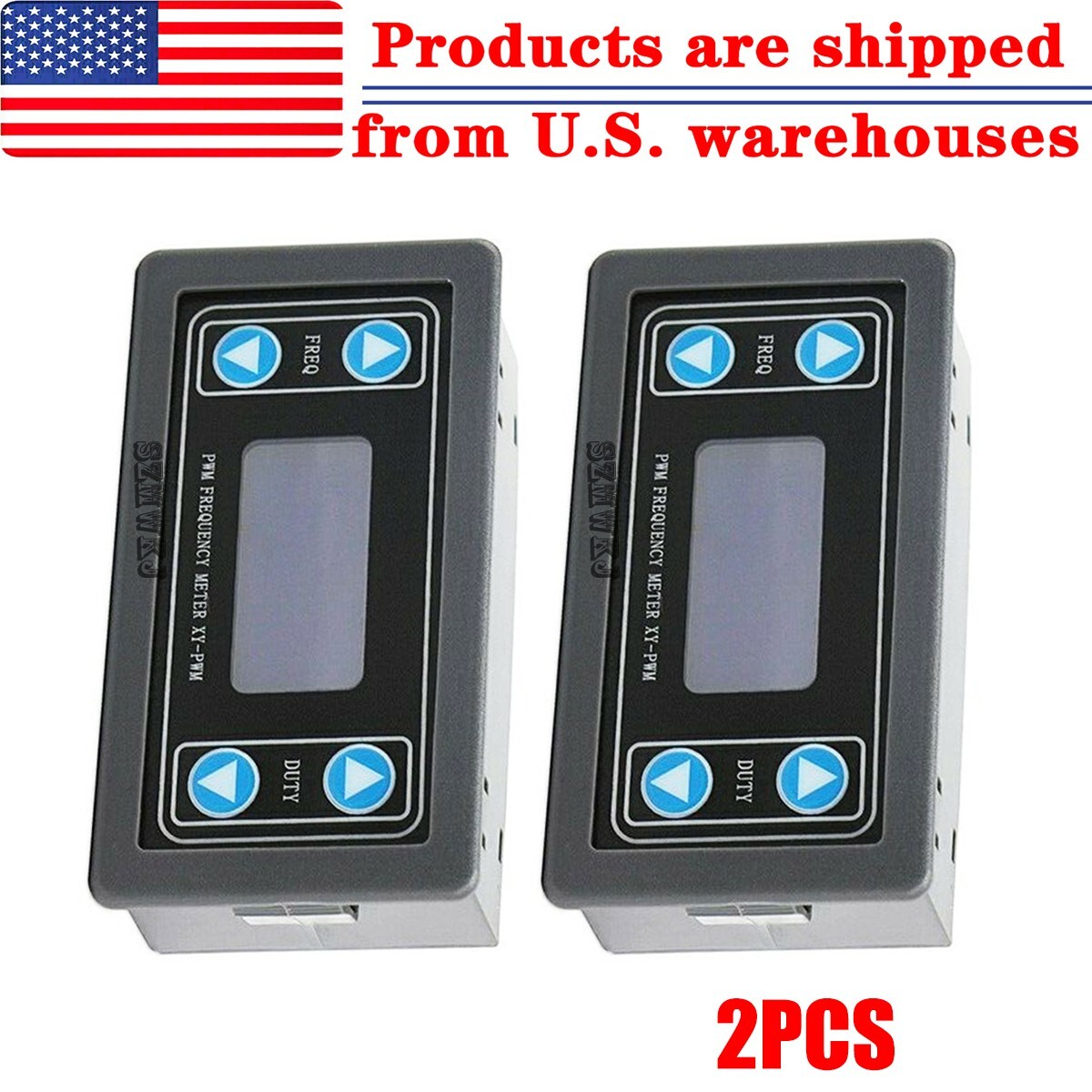 2PCS LCD PWM Signal Generator 3.3V-30V PWM Pulse Frequency Duty Cycle 1Hz~150KHz